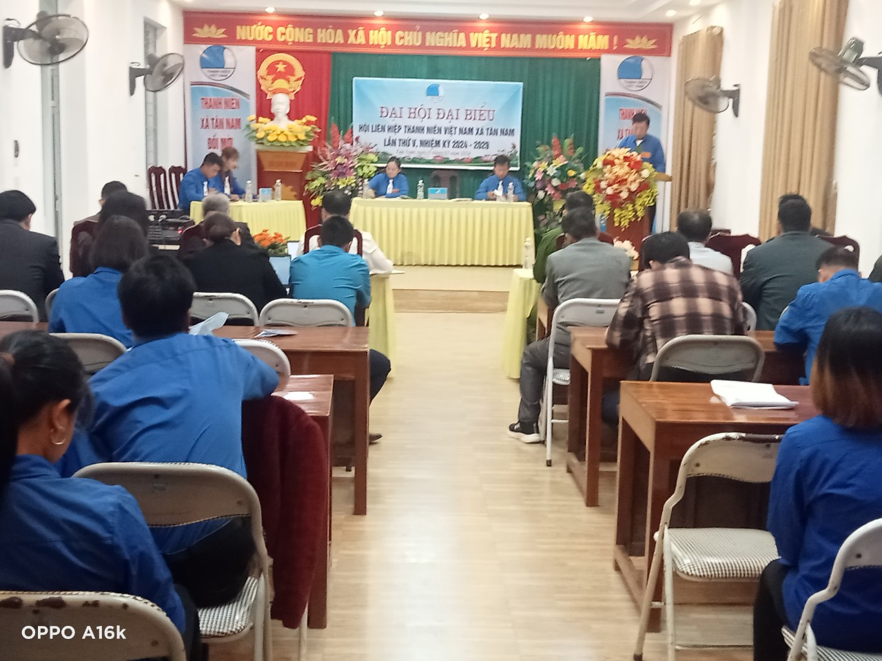 Đại hội Hội Liên hiệp thanh niên xã Tân Nam